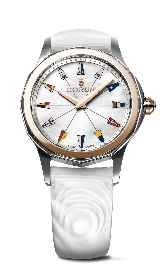 Corum Admiral's Cup Legend 32 Lady Steel and Red Gold 2015 replica watch REF: A020/02582 - 020.100.24/0049 PN12 Review